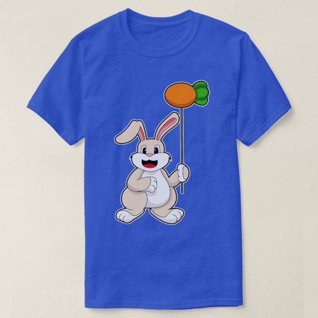Kanin med röta som Balloon T Shirt (Design framsida)