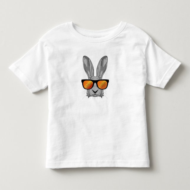 Kanin med sunglass t shirt (Framsida)