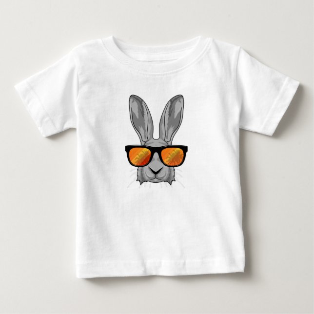 Kanin med sunglass t shirt (Framsida)