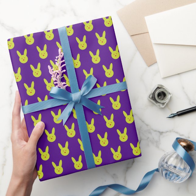 Kanin Minimal mönster inslagningspapper (Gifting)