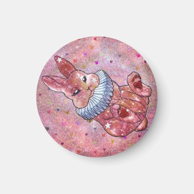 Kanin namngiven Ladybug Magnet (Framsidan)