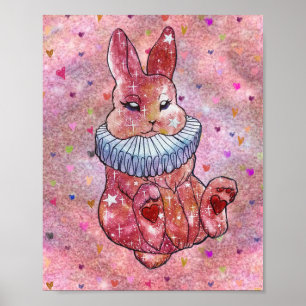 Kanin namngiven Ladybug Poster
