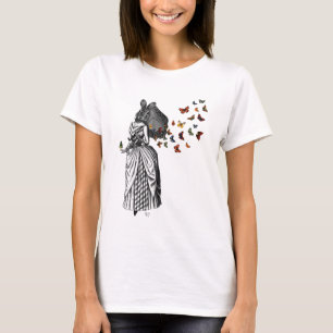 Kanin och Butterfly Parasol 2 T-shirt