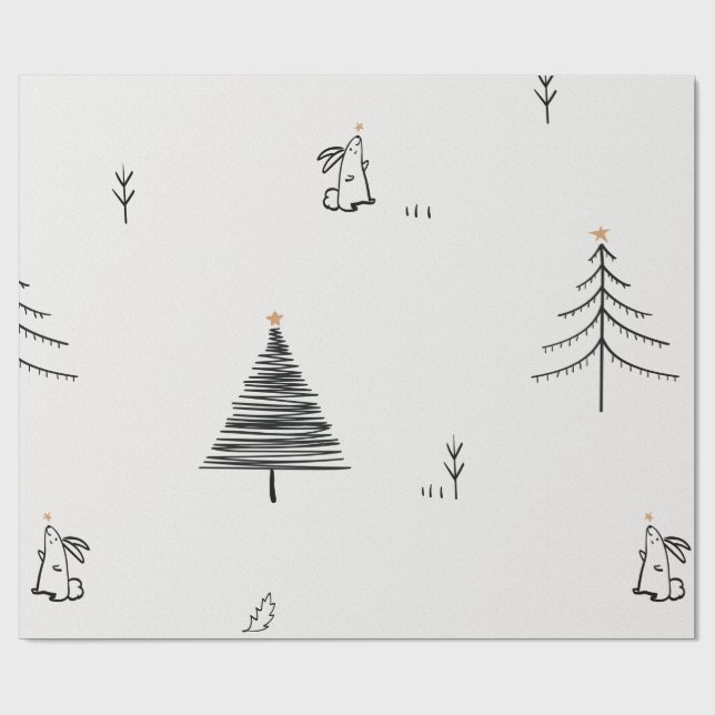 KANIN OCH JULGRAN KLOTTER DESIGN PRESENTPAPPER (Platt)