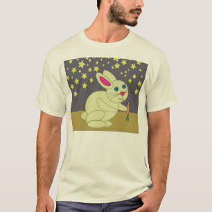 Kanin- och stjärnababyskjorta t shirt