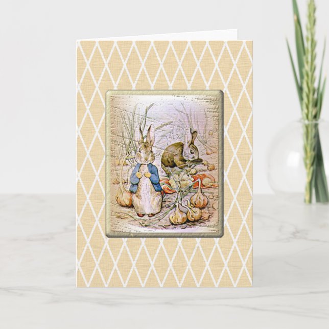 Kanin och vänner kort (Framsida)