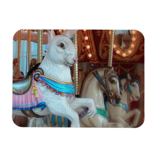 Kanin på Merry-Go-Round Magnet