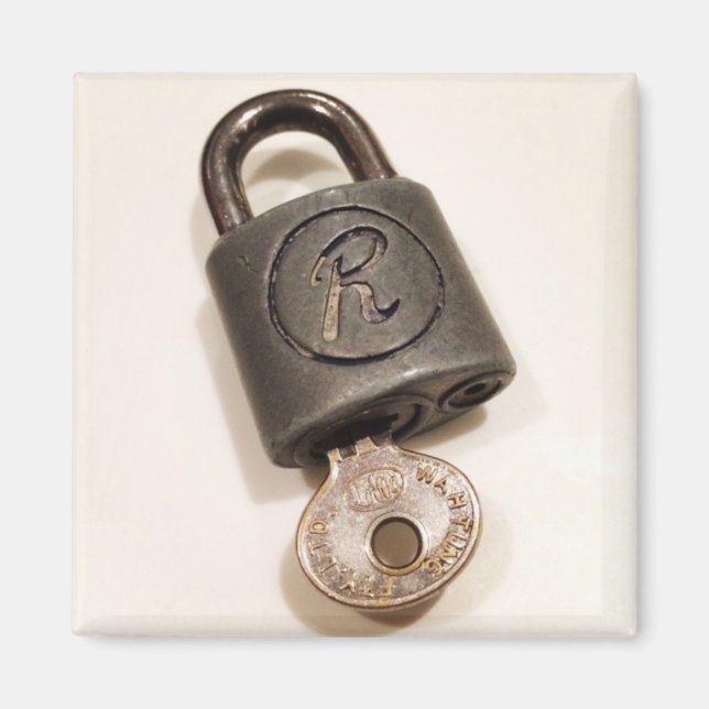 kanin padlock magnet (Framsidan)