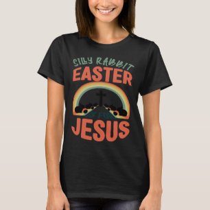 Kanin Påsksöndag Kristet Påsk För Jesus Re T Shirt