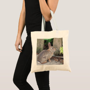 Kanin Photo Garden Monogram Tygkasse