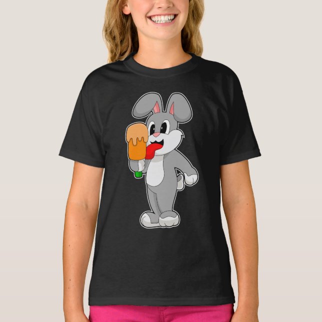 Kanin Popsicle T Shirt (Framsida)