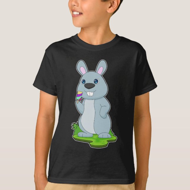 Kanin Popsicle T Shirt (Framsida)