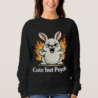 kanin pshyco rolig för ägare och bästa gåva djur t shirt