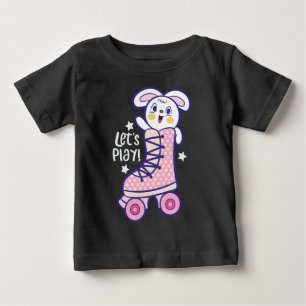 Kanin rullskridsko t shirt