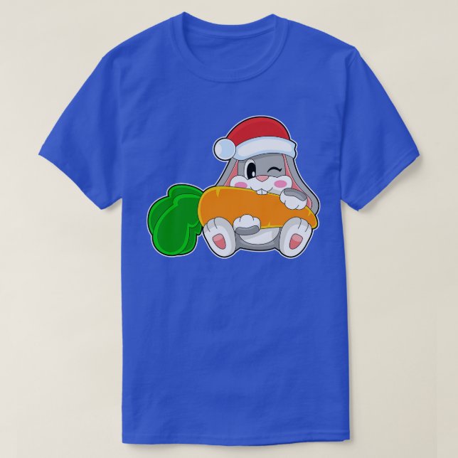 Kanin ruttar jultomten t shirt (Design framsida)
