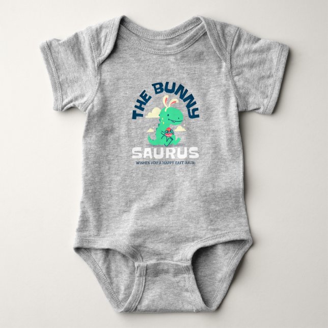 Kanin Saurus Kroppsoverall T Shirt (Framsida)