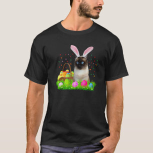 Kanin siamesisk katt  Påsk siamesisk katt T Shirt