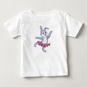 Kanin som Ballerina i Ballet T Shirt