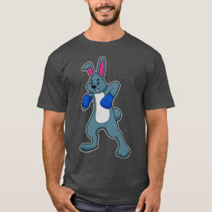 Kanin som Boxer med Boxinghandskar T Shirt