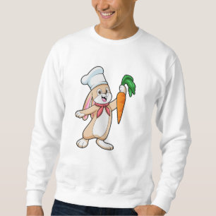 Kanin som Cook med morot Lång Ärmad Tröja