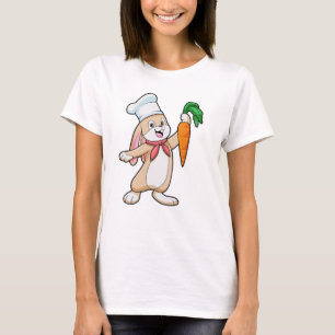 Kanin som Cook med morot T Shirt