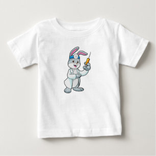 Kanin som Doktor vid vaccination med sprutan T Shirt