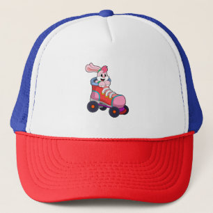 Kanin som infogad Skater med infogade skal Keps