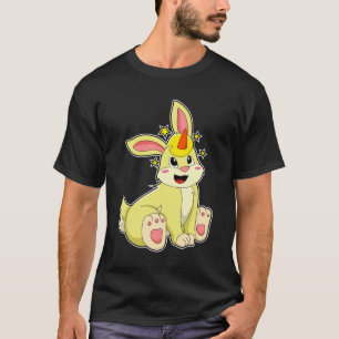 Kanin som Unicorn T Shirt