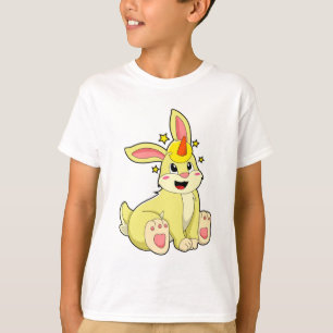 Kanin som Unicorn T Shirt
