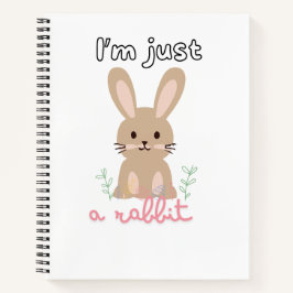 Kanin spiral anteckningsbok