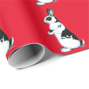 Kanin:Svartvit Presentpapper
