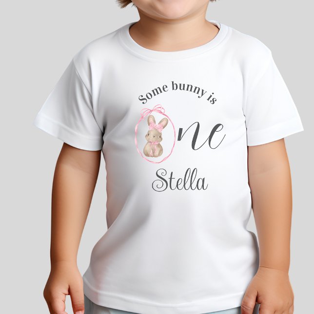 Kanin T-Shirt 1-års födelsedagsoutfit (Skapare uppladdad)