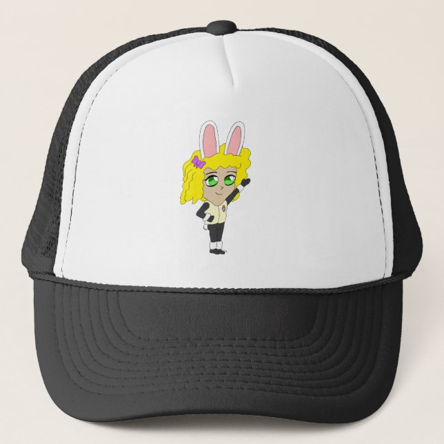 kanin tjej chibi keps (Framsida)