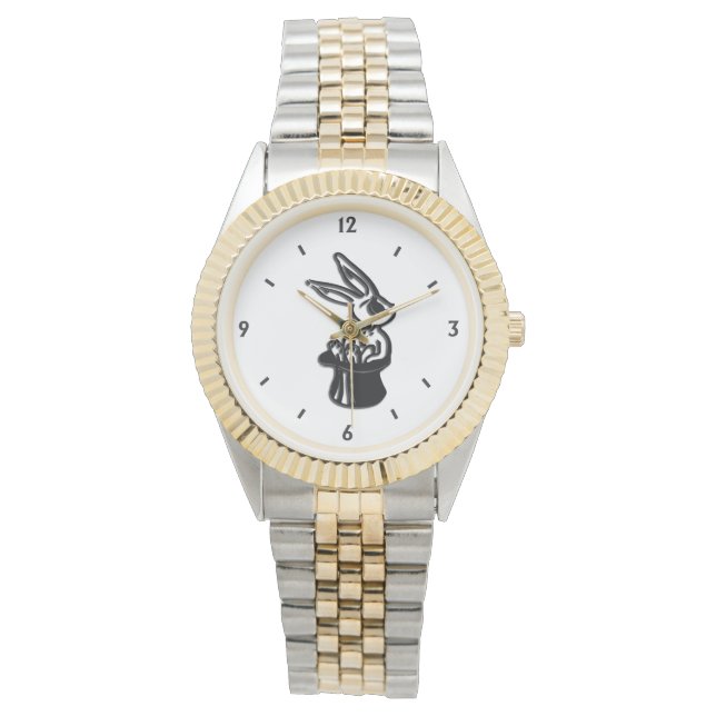 Kanin topp hatt armbandsur (Framsida)