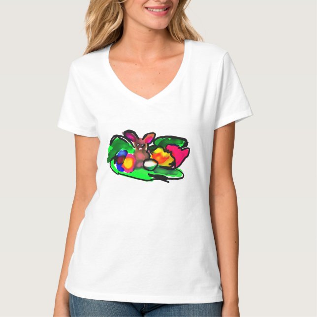 Kanin vår kärlek t shirt (Framsida)