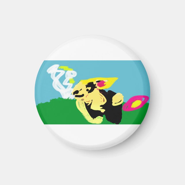 Kanin vår   magnet (Framsidan)