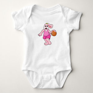 Kanin vid Basketball Sports T Shirt