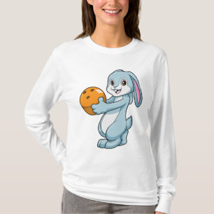 Kanin vid Bowling med Bowling ball T Shirt