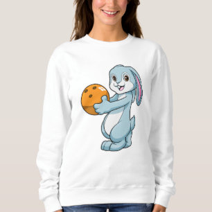 Kanin vid Bowling med Bowling ball T Shirt