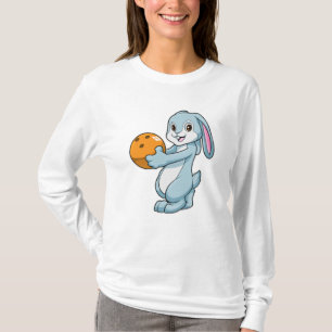 Kanin vid Bowling med Bowling ball T Shirt