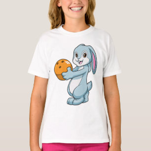 Kanin vid Bowling med Bowling ball T Shirt