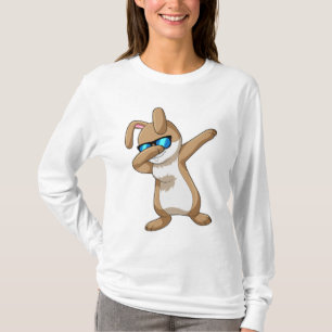 Kanin vid Hip hop Dance Dab T Shirt