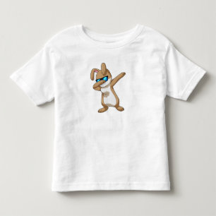 Kanin vid Hip hop Dance Dab T Shirt