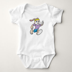 Kanin vid Jogger med Headband T Shirt