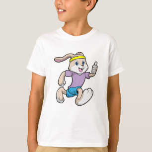 Kanin vid Jogger med Headband T Shirt