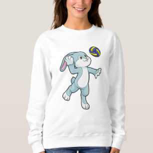 Kanin vid sport med Volleyball T Shirt