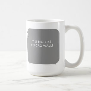 Kanin" waitwot "velcrovägg " för WW033 "Badass, Kaffemugg