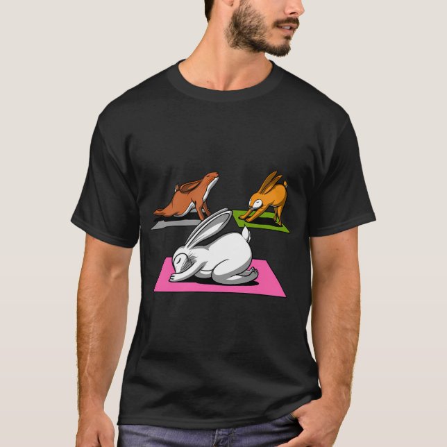 Kanin Yoga T Shirt (Framsida)