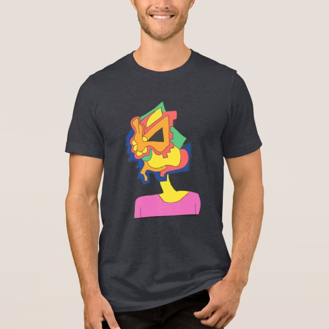 Kaninansikte T Shirt (Framsida)