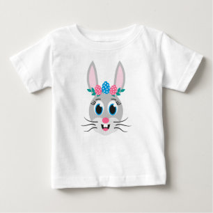 Kaninansikte Tjej-32885 T Shirt